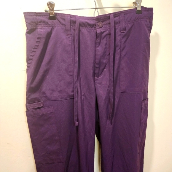 DICKIES Women's purple scrub pant size M - Picture 1 of 11